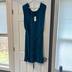 Lane Bryant Teal Dress NWT